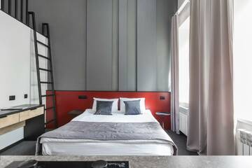 Фото номера Номер студия с 2 двуспальными кроватями Отель Greenfeel Smolensk г. Смоленск 4