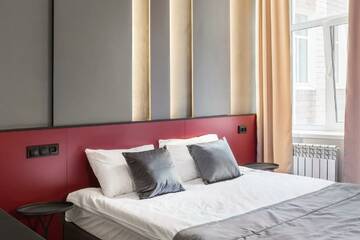 Фото номера Номер студия с 2 двуспальными кроватями Отель Greenfeel Smolensk г. Смоленск 5