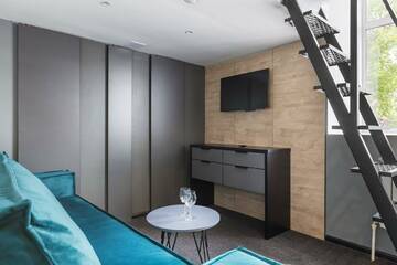 Фото номера Номер студия с 1 двуспальной кроватью Отель Greenfeel Smolensk г. Смоленск 6