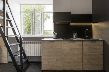 Фото номера Номер студия с 1 двуспальной кроватью Отель Greenfeel Smolensk г. Смоленск 7