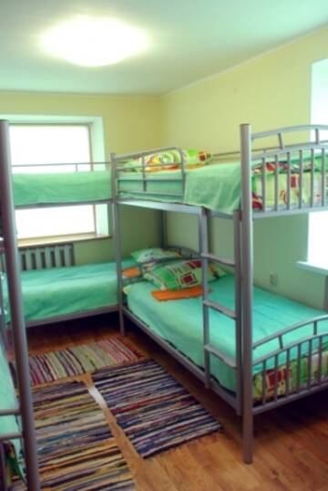 Фото номера Кровать в восьмиместном номере Хостел PichuginHall Hostel г. Смоленск 4